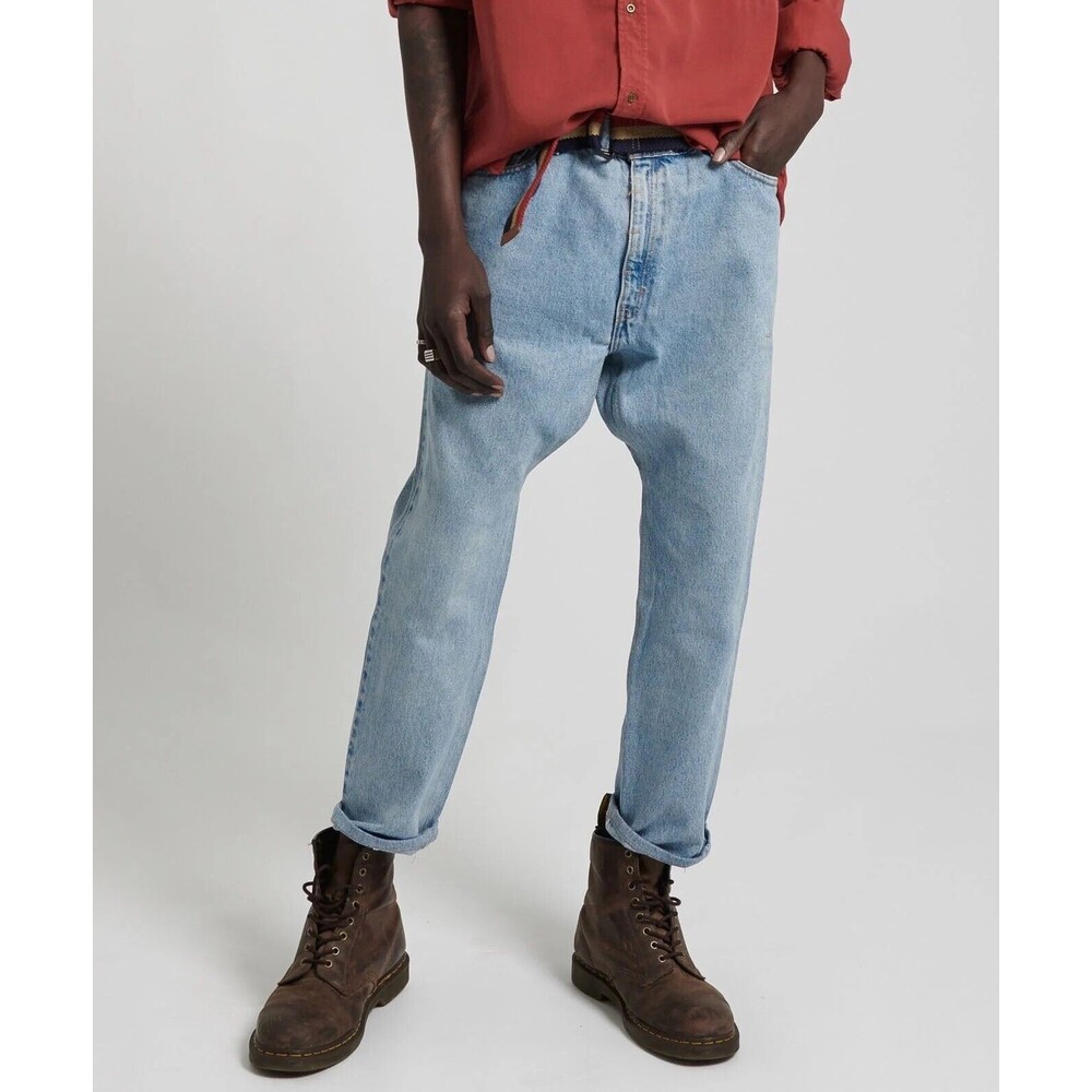 One Teaspoon Light Blue Relaxed Jeans